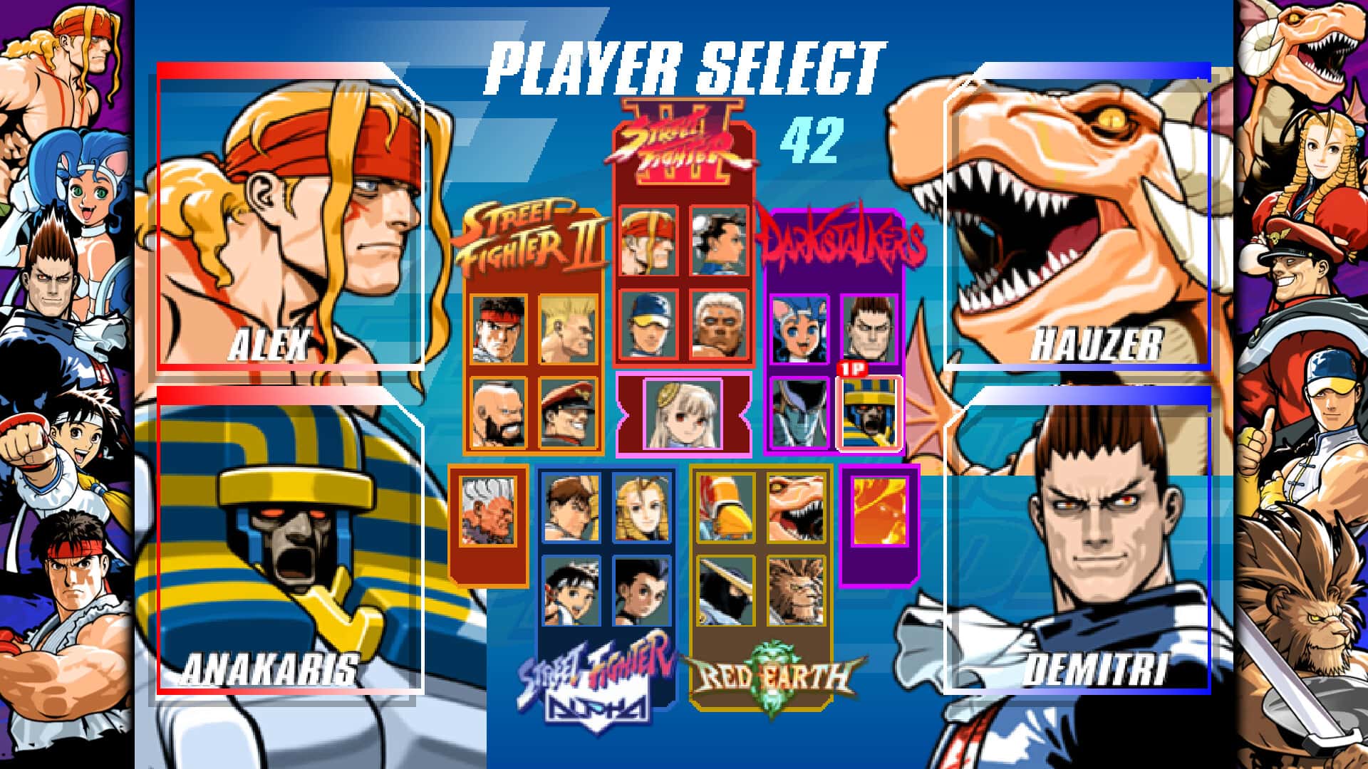 卡普空格斗合集2 Capcom Fighting Collection 2 中文版全息投影